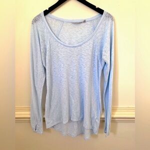 Athleta Gray Relaxed Long Sleeve Tunic